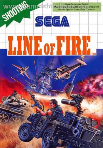 Cover Line of Fire for Master System II